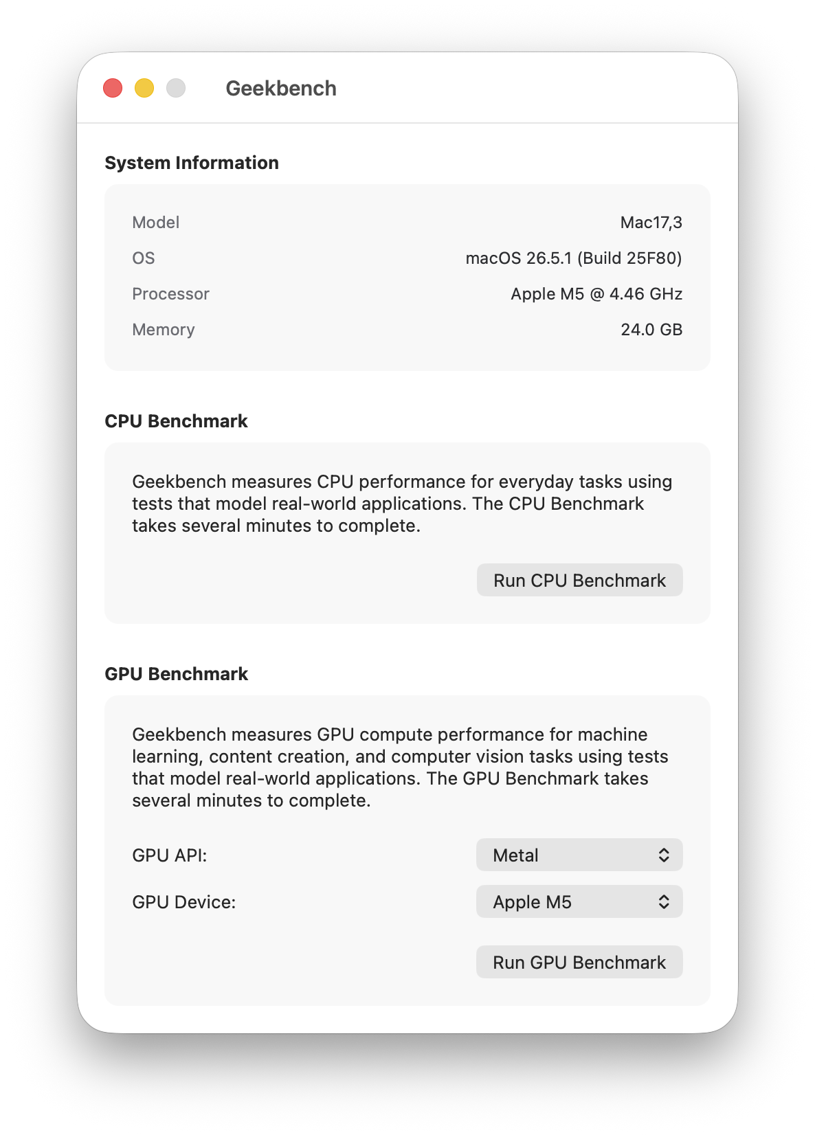 Geekbench 7